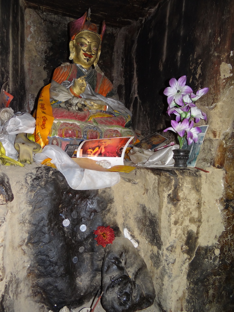 Photo 13 Guru Padmasambhava in Nako and the imprint of his foot. 